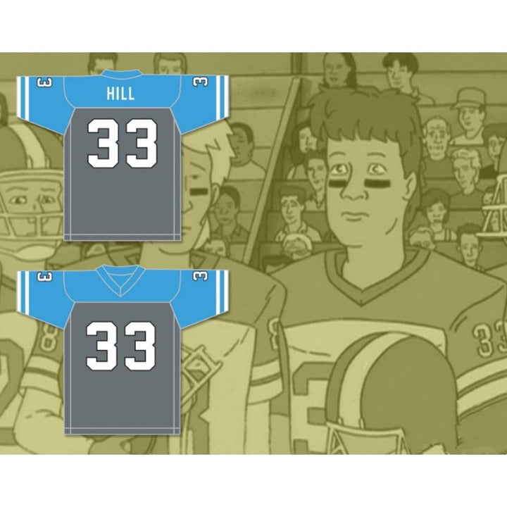 CUSTOM ANY Name Number HANK HILL 33 ARLEN COUGARS HIGH SCHOOL HOME FOOTBALL JERSEY All Stitched S-6XL