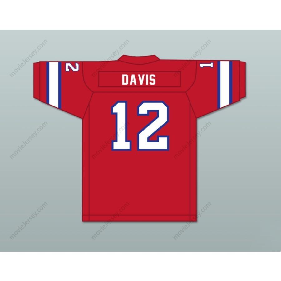CUSTOM ANY Name Number 1974 WFL BOB DAVIS 12 FLORIDA BLAZERS ROAD Football Jersey Top Stitched S-6XL