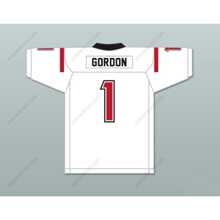 CUSTOM ANY Name Number KYLER GORDON 1 ARCHBISHOP MURPHY HIGH SCHOOL WILDCATS WHITE Football Jersey Top Stitched S-6XL