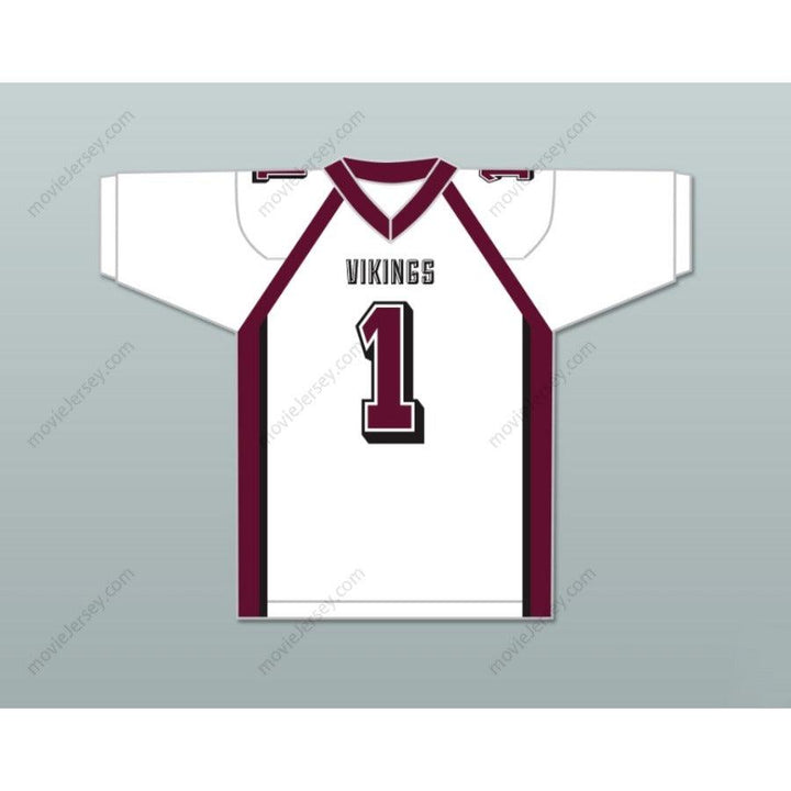 CUSTOM ANY Name Number ANTONIO BROWN 1  NORLAND SENIOR HIGH SCHOOL FOOTBALL JERSEY Top Stitched S-6XL