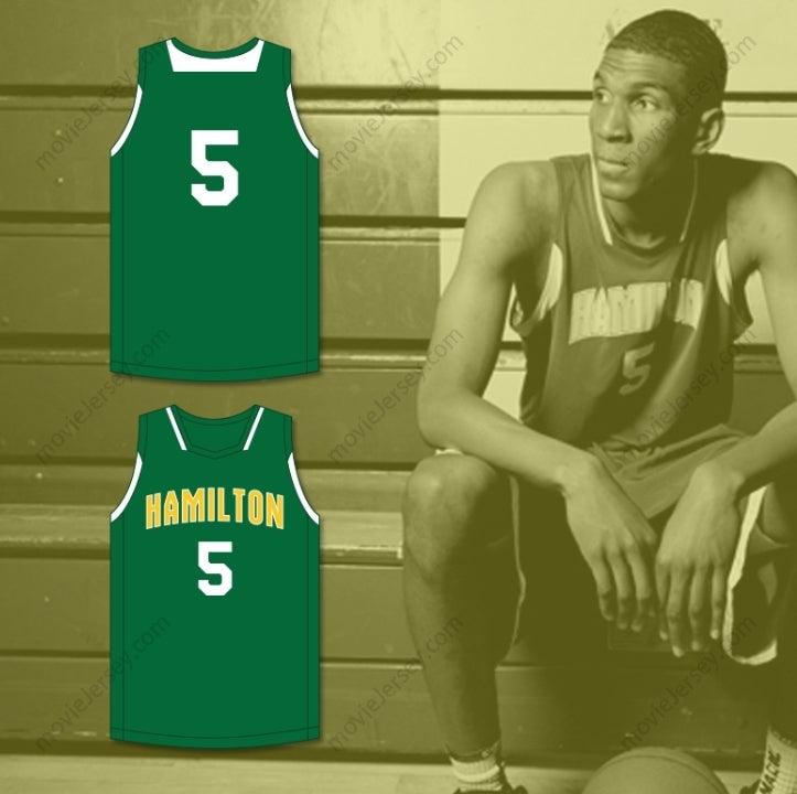 CUSTOM ANY Name Number KEVON LOONEY 5 ALEXANDER  HIGH SCHOOL WILDCATS GREEN BASKETBALL JERSEY 3 Top Stitched S-6XL