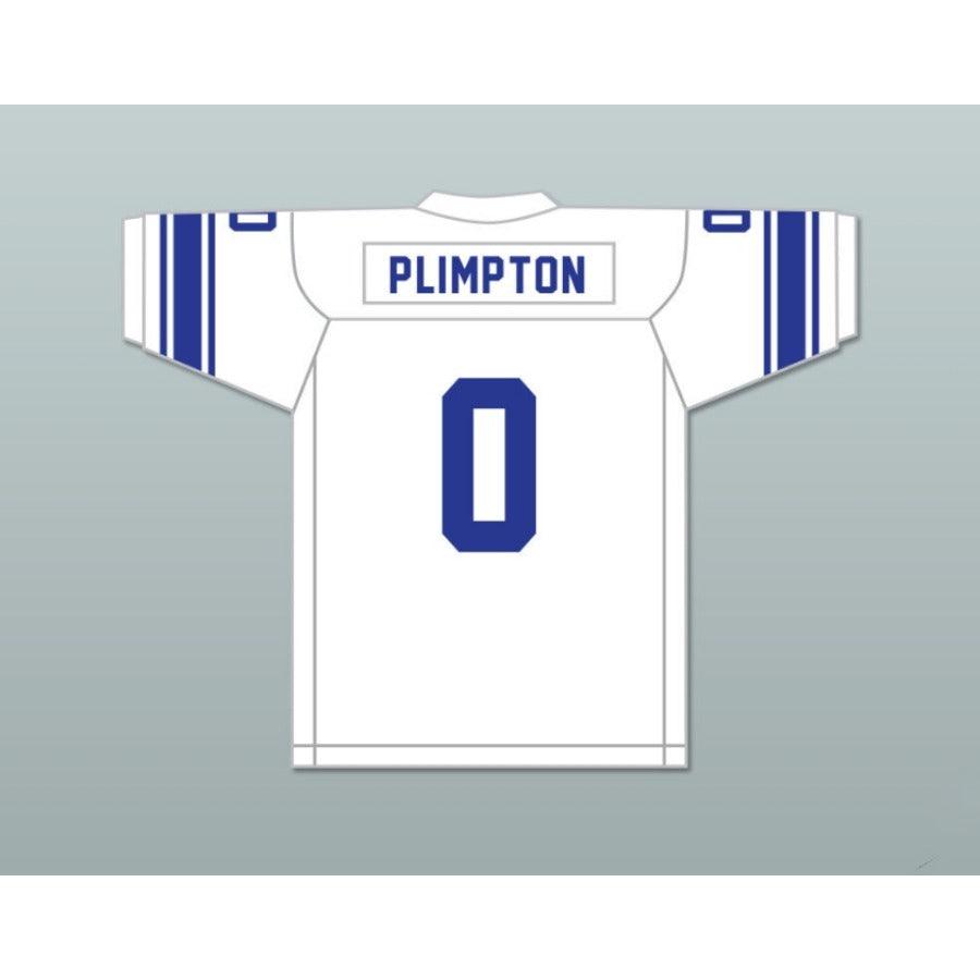 CUSTOM ANY Name Number PAPER LION GEORGE PLIMPTON 0 DETROIT Football Jersey Top Stitched S-6XL