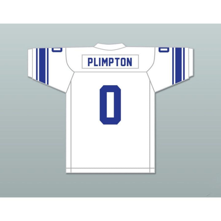 CUSTOM ANY Name Number PAPER LION GEORGE PLIMPTON 0 DETROIT Football Jersey Top Stitched S-6XL