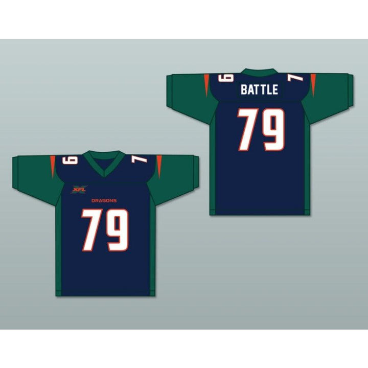 CUSTOM ANY Name Number ISAIAH BATTLE 79 SEATTLE HOME Football Jersey Top Stitched S-6XL