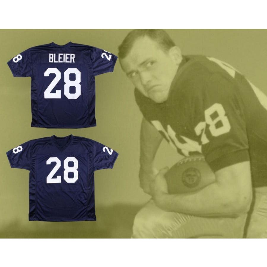 CUSTOM ANY Name Number ROCKY BLEIER 28 NOTRE DAME Football Jersey Top Stitched S-6XL
