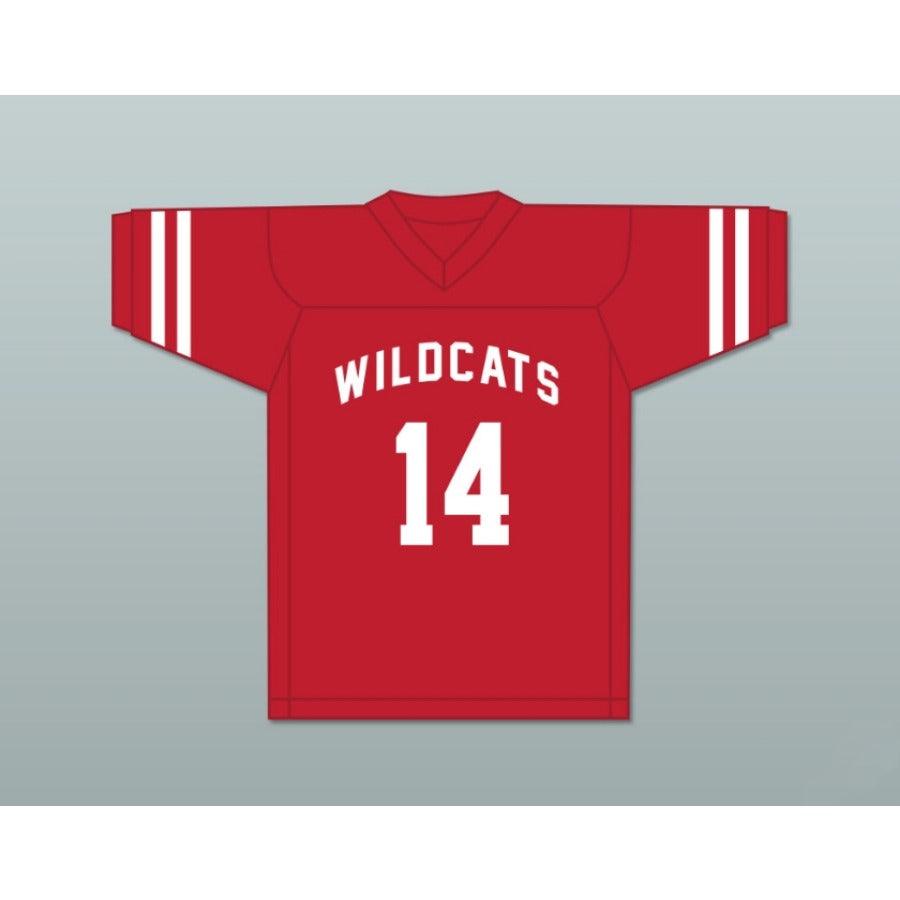 CUSTOM ANY Name Number TROY BOLTON 14 EAST HIGH SCHOOL WILDCATS Football Jersey Top Stitched S-6XL