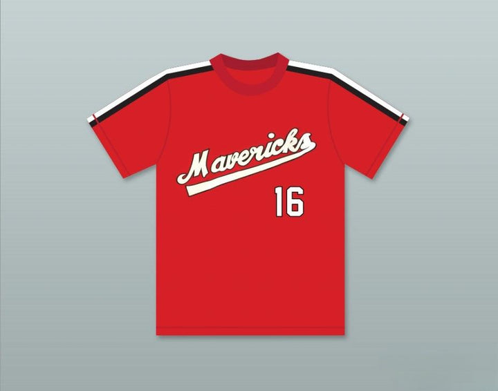 Custom Any Name Number ROB NELSON 16   BASEBALL JERSEY THE BATTERED BASTARDS OF BASEBALL Top Stitched S-6XL