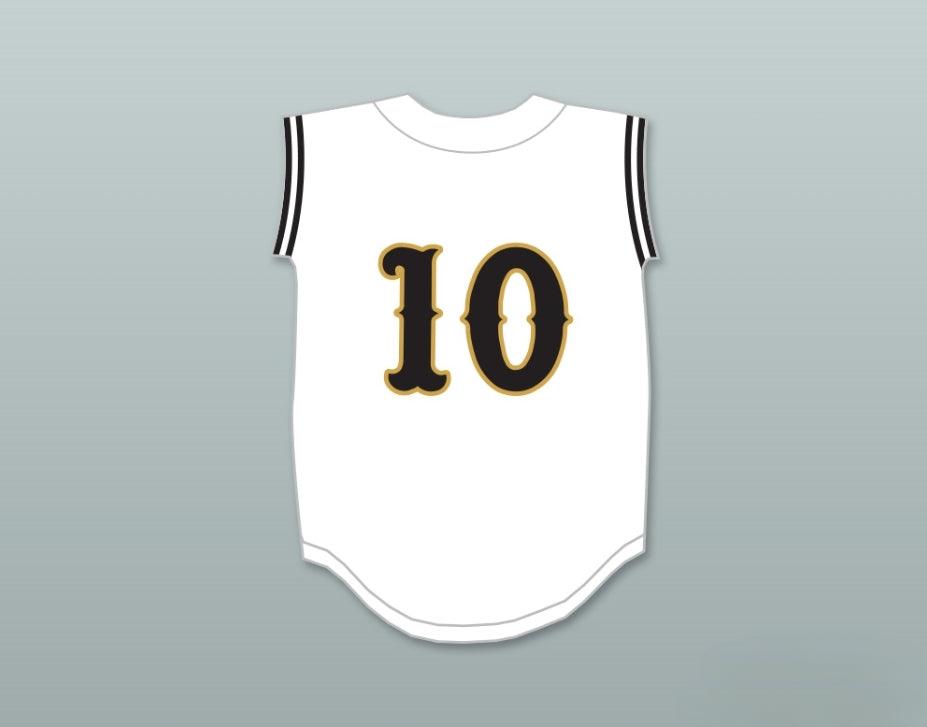 Custom Any Name Number TREVOR STORY 10  HIGH SCHOOL TIGERS WHITE BASEBALL JERSEY 1 Top Stitched S-6XL