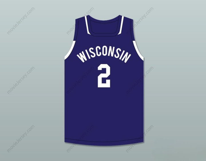 CUSTOM ANY Name Number PLAYER 2  NAVY BLUE BASKETBALL JERSEY Top Stitched S-6XL