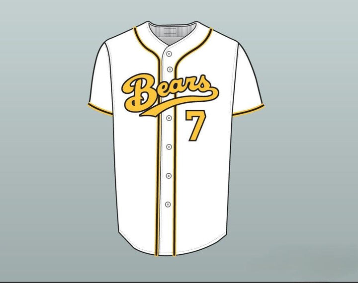 Custom Any Name Number SAMMI KANE KRAFT AMANDA WHURLITZER 7 BAD NEWS BEARS BASEBALL JERSEY ANY PLAYER Top Stitched S-6XL