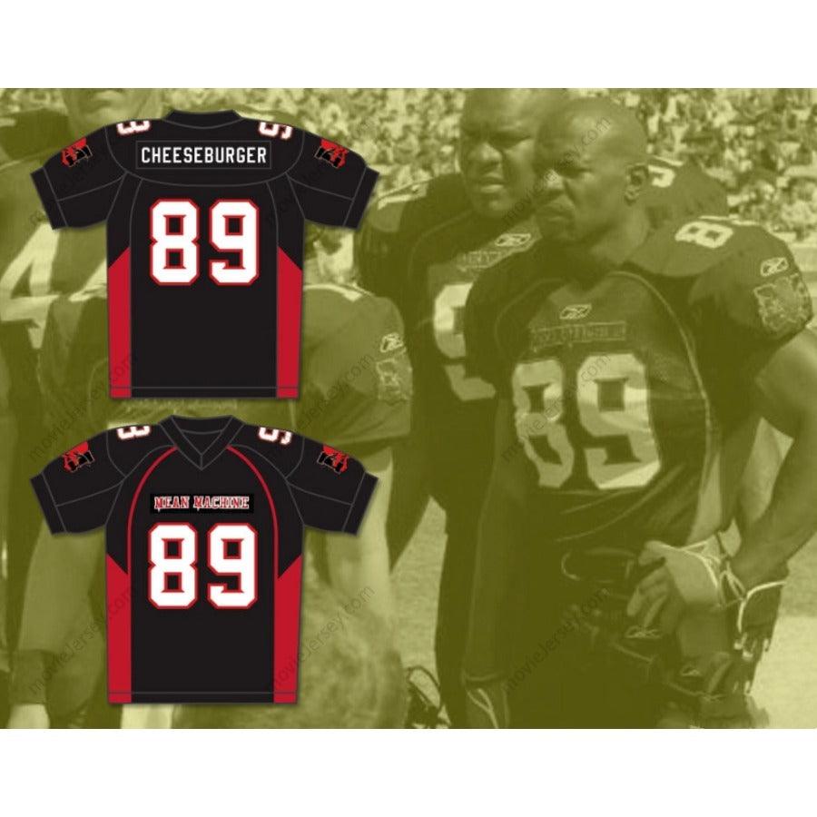 CUSTOM ANY Name Number TERRY CREWS 89 CHEESEBURGER EDDY MEAN MACHINE CONVICTS Football Jersey Top Stitched S-6XL