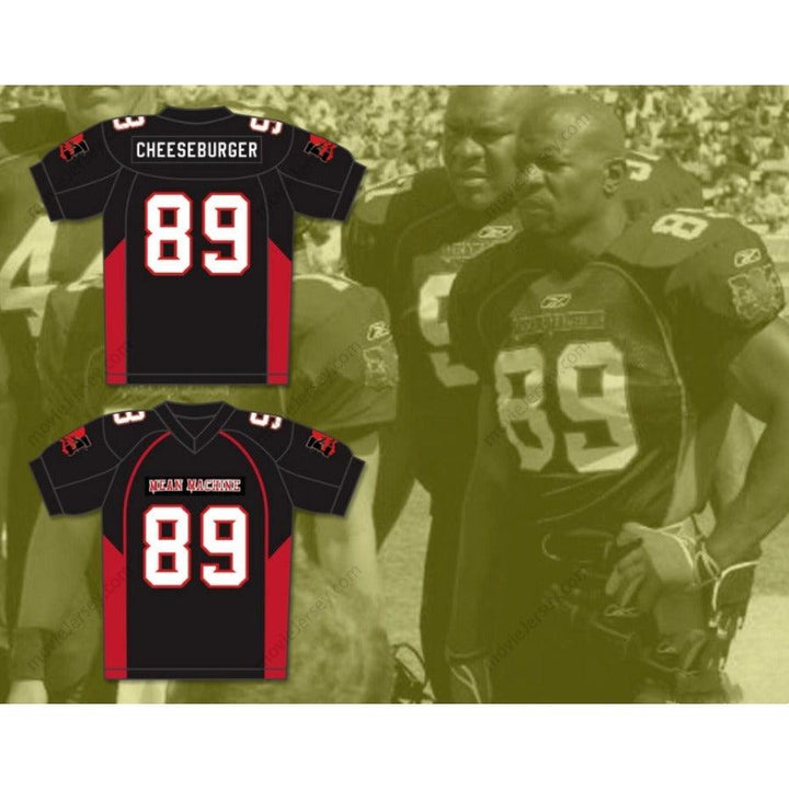 CUSTOM ANY Name Number TERRY CREWS 89 CHEESEBURGER EDDY MEAN MACHINE CONVICTS Football Jersey Top Stitched S-6XL