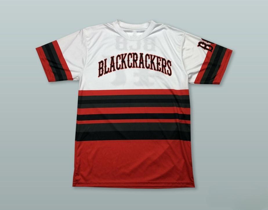 Custom Any Name Number  BLACK CRACKERS 47 NEGRO LEAGUE BASEBALL JERSEY Top Stitched S-6XL