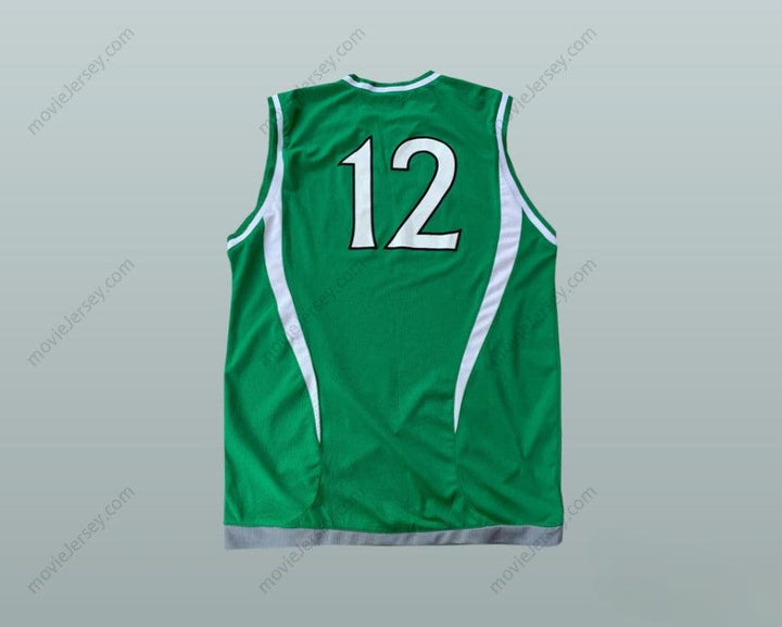 CUSTOM ANY Name Number  IRELAND NATIONAL TEAM 12 GREEN BASKETBALL JERSEY Top Stitched S-6XL