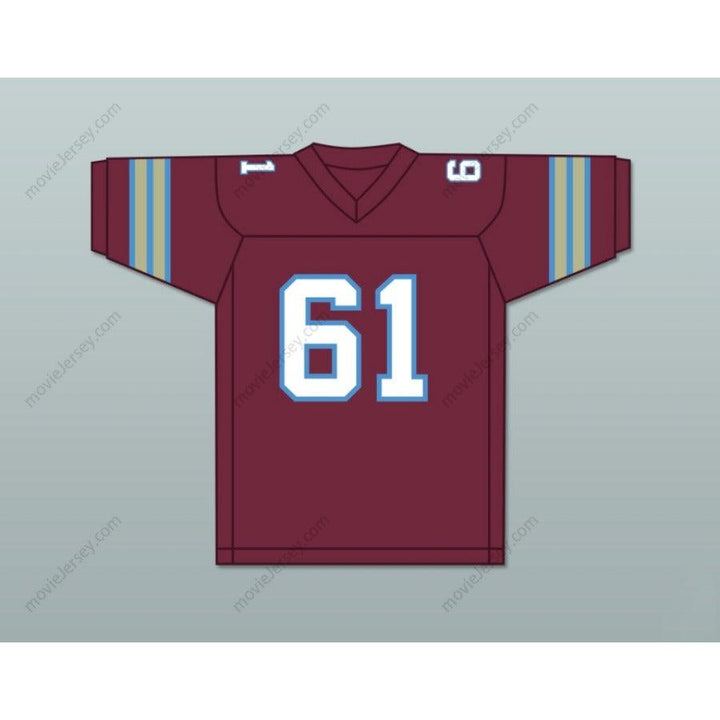 CUSTOM ANY Name Number 1983 USFL TYRONE MCGRIFF 61 MICHIGAN PANTHERS ROAD Football Jersey Top Stitched S-6XL
