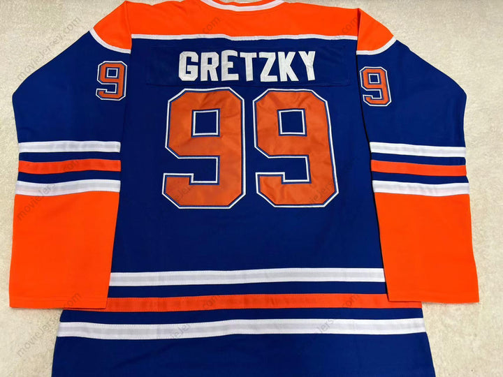 Custom Any Name Number WAYNE GRETZKY 99 EDMONTON OILERS WHA DEFUNCT TEAM HOCKEY JERSEY Top Stitched S-6XL