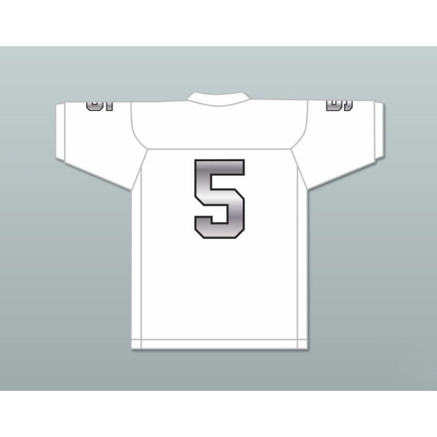 CUSTOM ANY Name Number JOHN FRANKLIN 5 EMCC LIONS ALTERNATE Top Stitched S-6XL