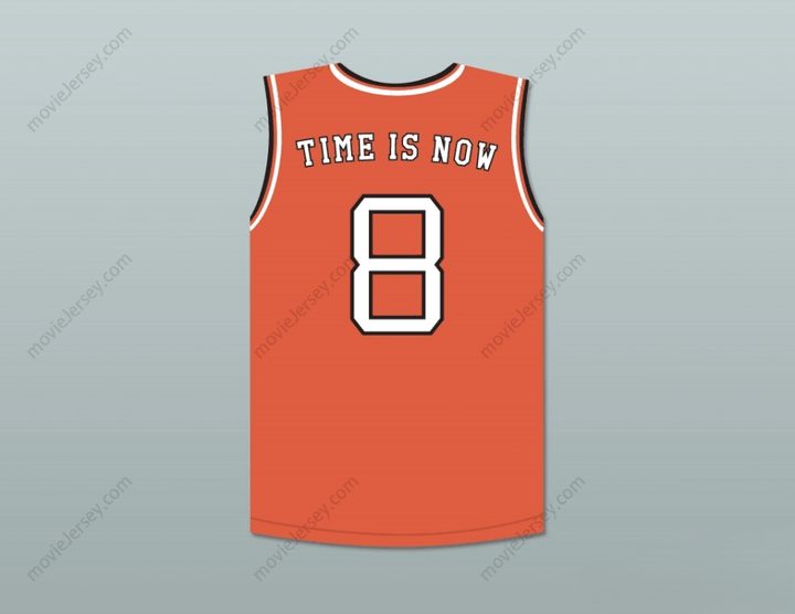 CUSTOM ANY Name Number  BRYANT 8 "TIME IS NOW" RUCKER PARK BASKETBALL JERSEY STITCH SEWN Top Stitched S-6XL