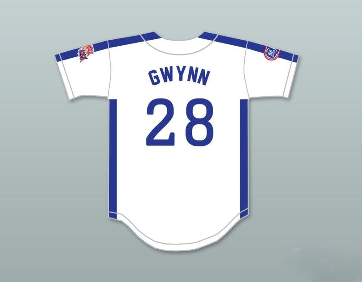 Custom Any Name Number CHRIS GWYNN 28 1984 USA TEAM WHITE BUTTON DOWN BASEBALL JERSEY Top Stitched S-6XL