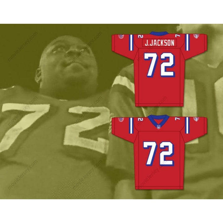 CUSTOM ANY Name Number FAIZON LOVE JAMAL JACKSON 72 WASHINGTON SENTINELS HOME Football Jersey Top Stitched S-6XL