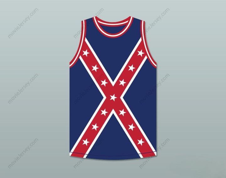 CUSTOM ANY Name Number GENERAL E KIRBY SMITH 62 ARMY OF THE TRANS-MISSISSIPPI FLAG BASKETBALL JERSEY Top Stitched S-6XL