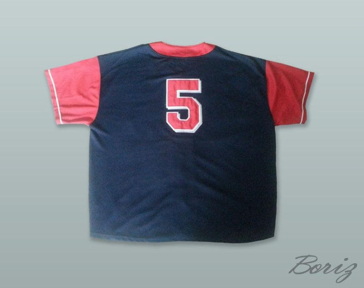 Custom Any Name Number HANK AARON 5  CLOWNS NEGRO LEAGUE BLACK BASEBALL JERSEY Top Stitched S-6XL
