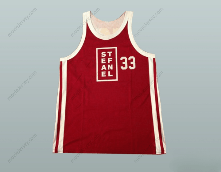 CUSTOM ANY Name Number 1991 EXHIBITION GAME SCOTTIE PIPPEN STEFANEL TRIESTE 33 BASKETBALL JERSEY Top Stitched S-6XL