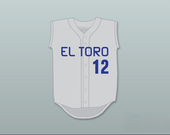 Custom Any Name Number NOLAN ARENADO 12 EL TORO HIGH SCHOOL CHARGERS GRAY BASEBALL JERSEY 1 Top Stitched S-6XL