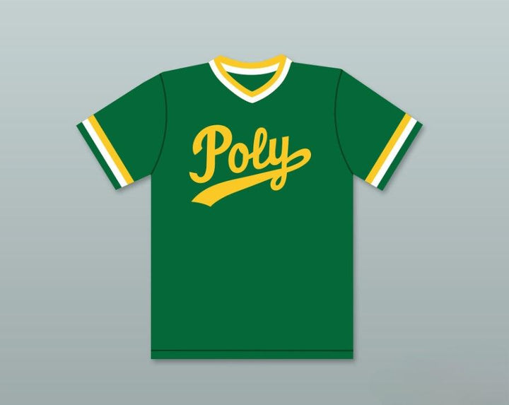 Custom Any Name Number TONY GWYNN 19   POLYTECHNIC HIGH SCHOOL JACKRABBITS GREEN BASEBALL JERSEY 1 Top Stitched S-6XL