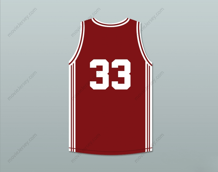 CUSTOM ANY Name Number  BRYANT 33 LOWER MERION HIGH SCHOOL ACES MAROON BASKETBALL JERSEY 1 Top Stitched S-6XL