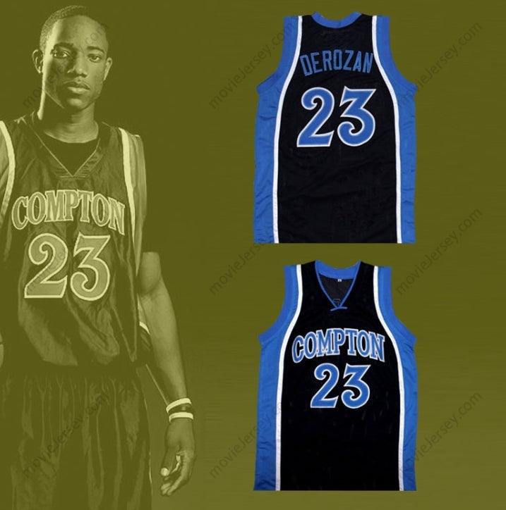 CUSTOM ANY Name Number DEMAR DEROZAN HIGH SCHOOL BASKETBALL JERSEY ANY PLAYER OR NUMBER Top Stitched S-6XL