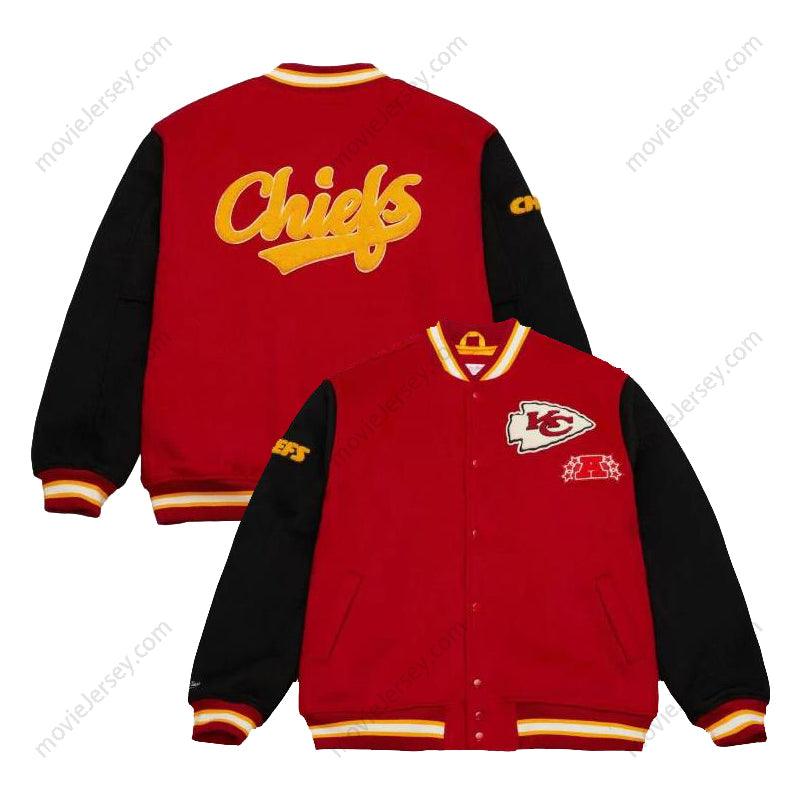College Jacket Men’s San Francisco 49ers Team Legacy Varsity Jacket Red/black