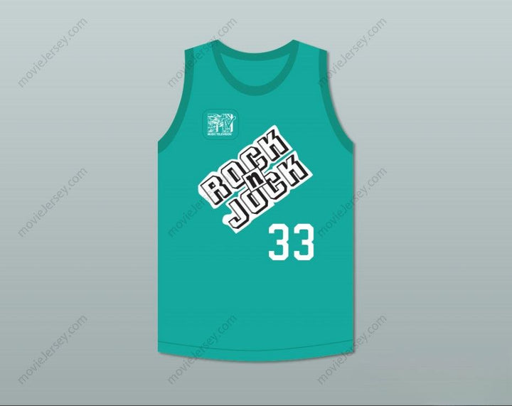 CUSTOM ANY Name Number KAREEM ABDUL-JABBAR 33 VIOLATORS BASKETBALL JERSEY 3RD ANNUAL ROCK N' JOCK B-BALL JAM 1993 Top Stitched S-6XL