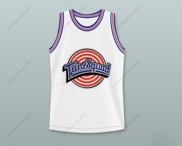 CUSTOM ANY Name Number SPACE JAM TUNE SQUAD WAYNE KNIGHT (NEWMAN) STAN PODOLAK 96 BASKETBALL JERSEY Top Stitched S-6XL