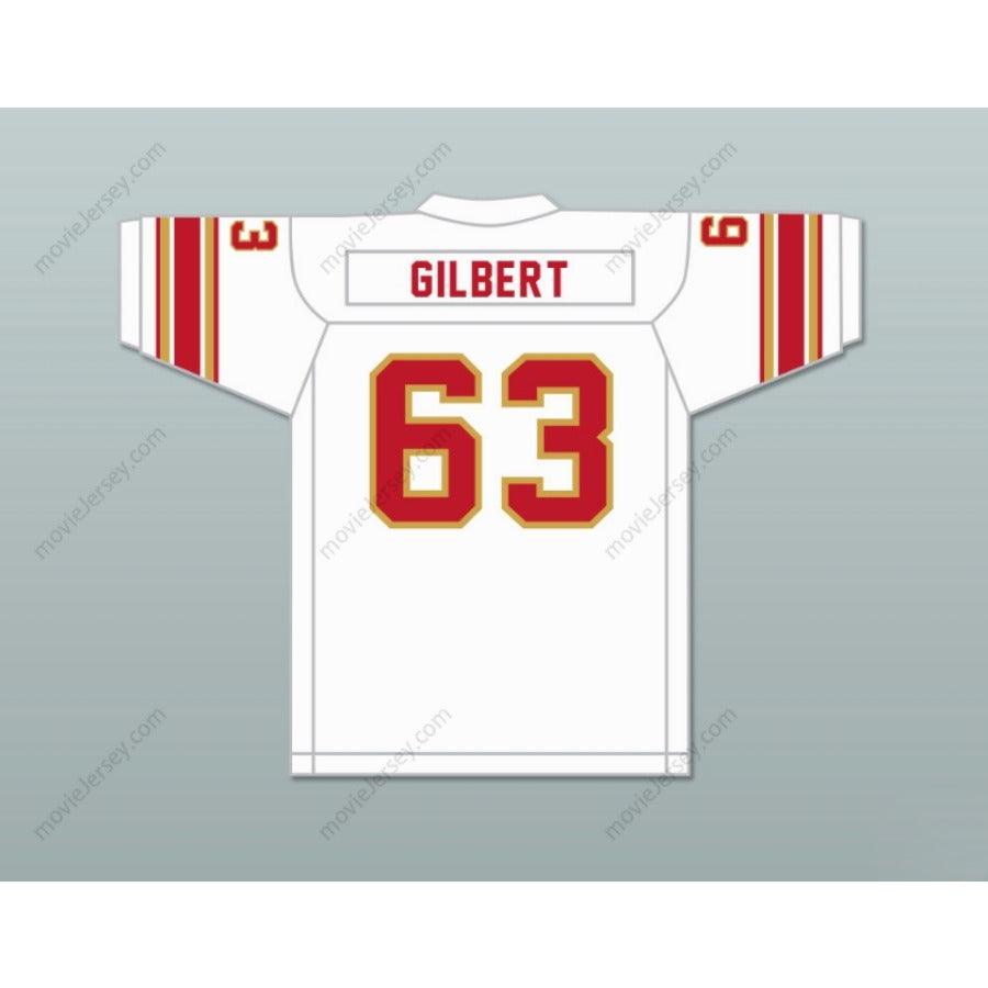 CUSTOM ANY Name Number 1983 USFL GEORGE GILBERT 63 PHILADELPHIA STARS ROAD Football Jersey Top Stitched S-6XL