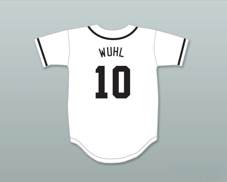 Custom Any Name Number ROBERT WUHL 10 SALAMANDERS BASEBALL JERSEY 1ST ANNUAL ROCK N' JOCK DIAMOND DERBY Top Stitched S-6XL