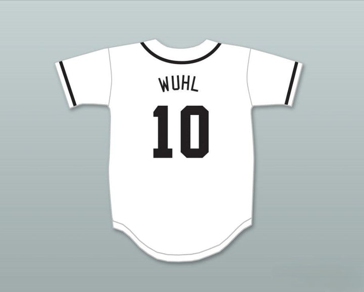 Custom Any Name Number ROBERT WUHL 10 SALAMANDERS BASEBALL JERSEY 1ST ANNUAL ROCK N' JOCK DIAMOND DERBY Top Stitched S-6XL