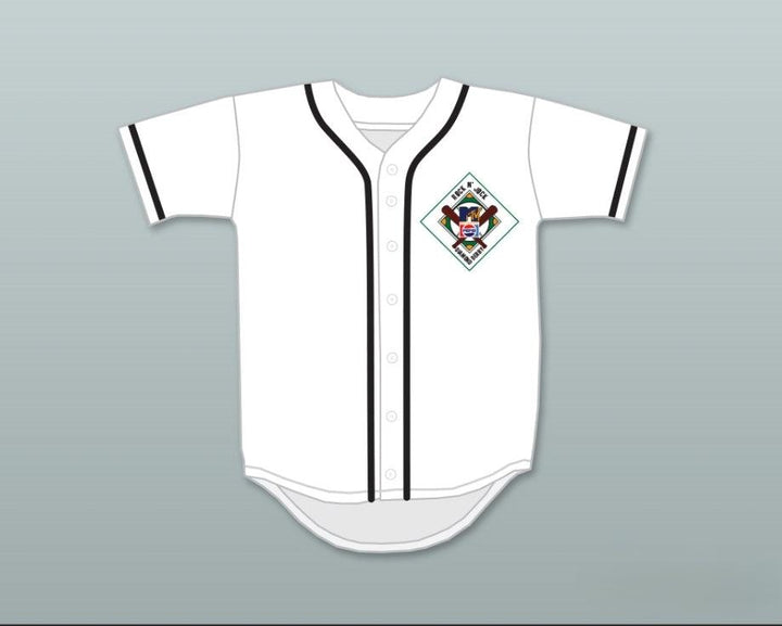 Custom Any Name Number STEVEN ADLER 9 SALAMANDERS BASEBALL JERSEY 1ST ANNUAL ROCK N' JOCK DIAMOND DERBY Top Stitched S-6XL