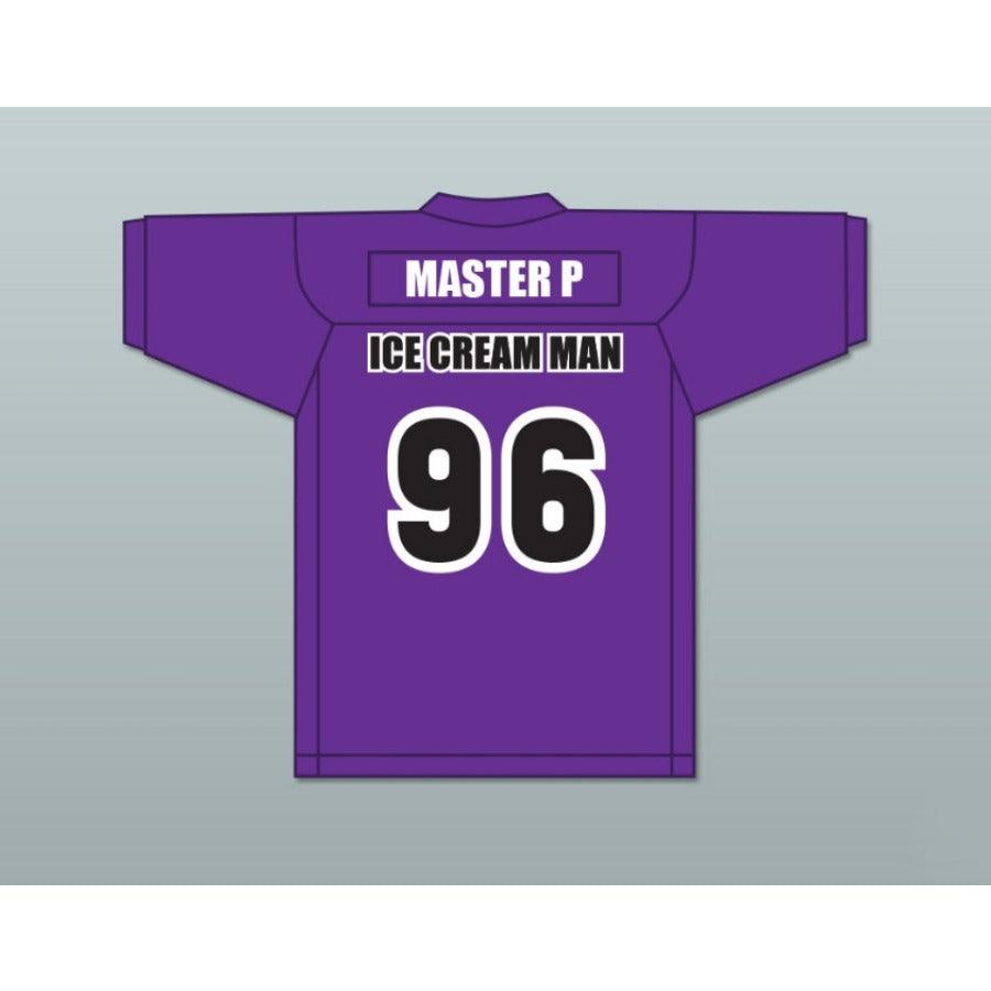 CUSTOM ANY Name Number MASTER P 96 ICE CREAM MAN NO LIMIT RECORDS Football Jersey Top Stitched S-6XL