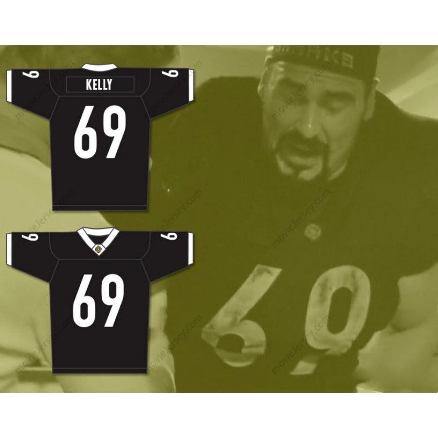 CUSTOM ANY Name Number PATRICK 'MADMAN' KELLY 69 MIAMI SHARKS WHITE TRIM FOOTBALL JERSEY ANY GIVEN SUNDAY Top Stitched S-6XL