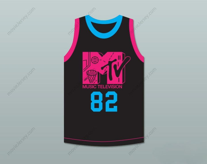 CUSTOM ANY Name Number NEON ICON RIFF RAFF 82 ROCK N' JOCK BASKETBALL JERSEY Top Stitched S-6XL