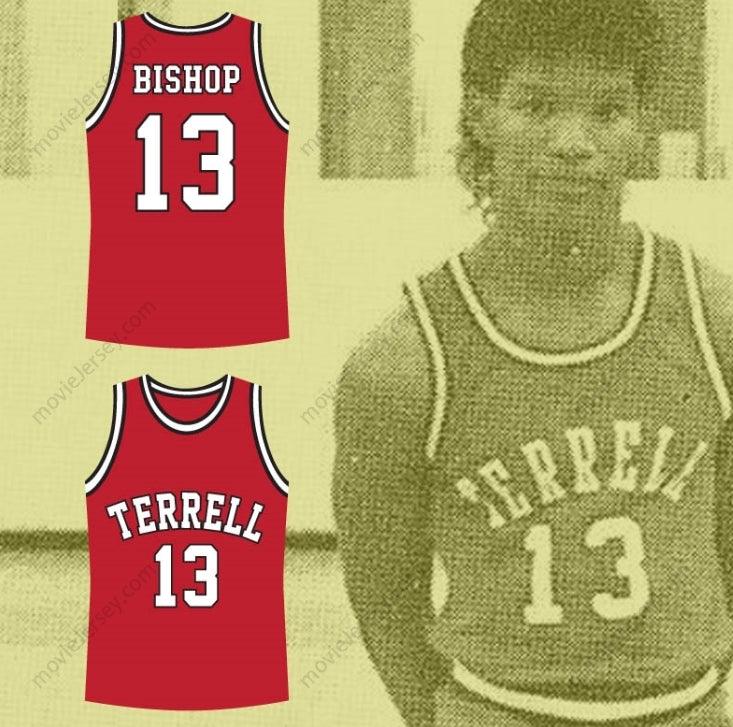 CUSTOM ANY Name Number ERIC BISHOP JAMIE FOXX  TIGERS 13 HIGH SCHOOL BASKETBALL JERSEY Top Stitched S-6XL