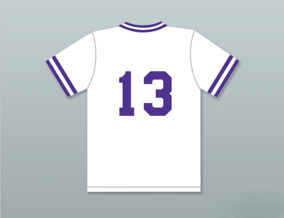 Custom Any Name Number MIKE PIAZZA 13  AREA HIGH SCHOOL PHANTOMS WHITE BASEBALL JERSEY 1 Top Stitched S-6XL