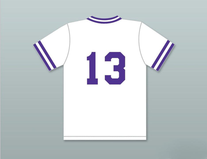 Custom Any Name Number MIKE PIAZZA 13  AREA HIGH SCHOOL PHANTOMS WHITE BASEBALL JERSEY 1 Top Stitched S-6XL