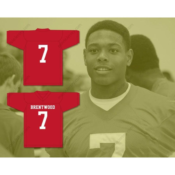 CUSTOM ANY Name  JALEN RAMSEY 7 BRENTWOOD ACADEMY Football Jersey Top Stitched S-6XL