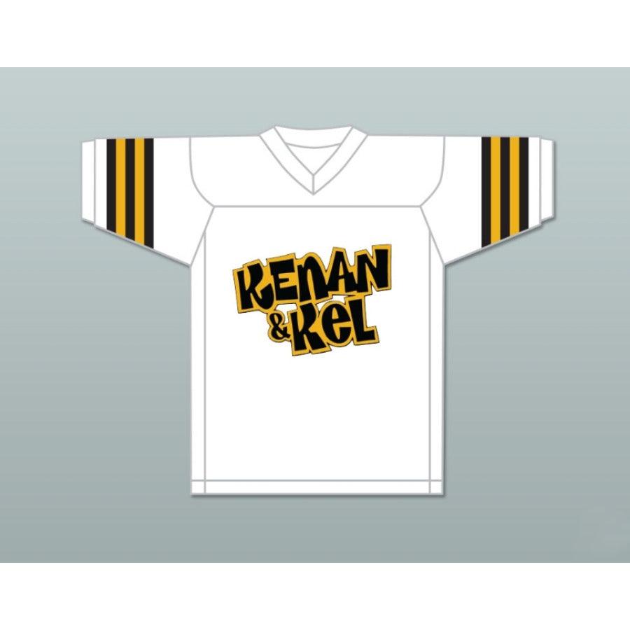 CUSTOM ANY Name Number KENAN THOMPSON 1 KENAN KEL WHITE Football Jersey Top Stitched S-6XL