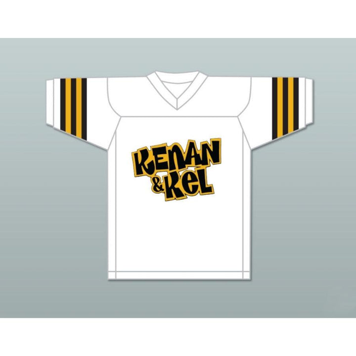 CUSTOM ANY Name Number KENAN THOMPSON 1 KENAN KEL WHITE Football Jersey Top Stitched S-6XL