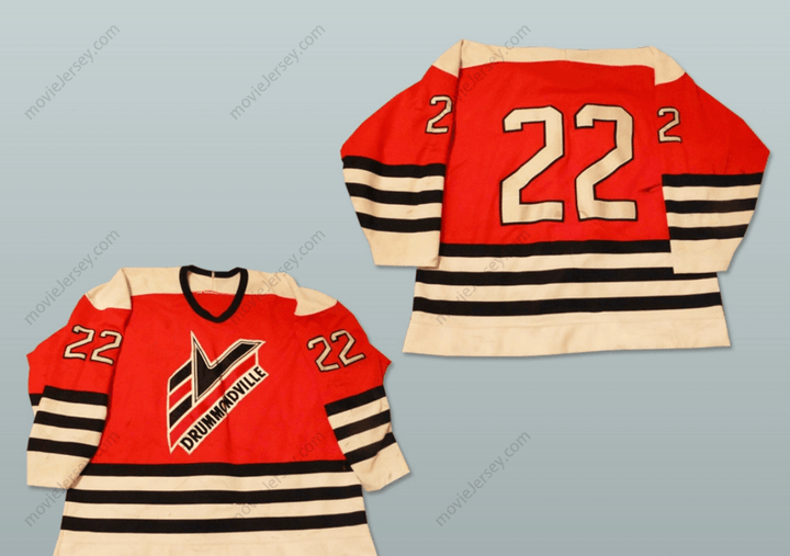 Custom Any Name Number Drummondville Voltigeurs QMJHL 22 Hockey Jersey Top Stitched S-6XL
