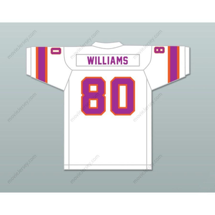 CUSTOM ANY Name Number 1974-75 WFL DAVE WILLIAMS 80 SOUTHERN CALIFORNIA SUN HOME FOOTBALL JERSEY Top Stitched S-6XL
