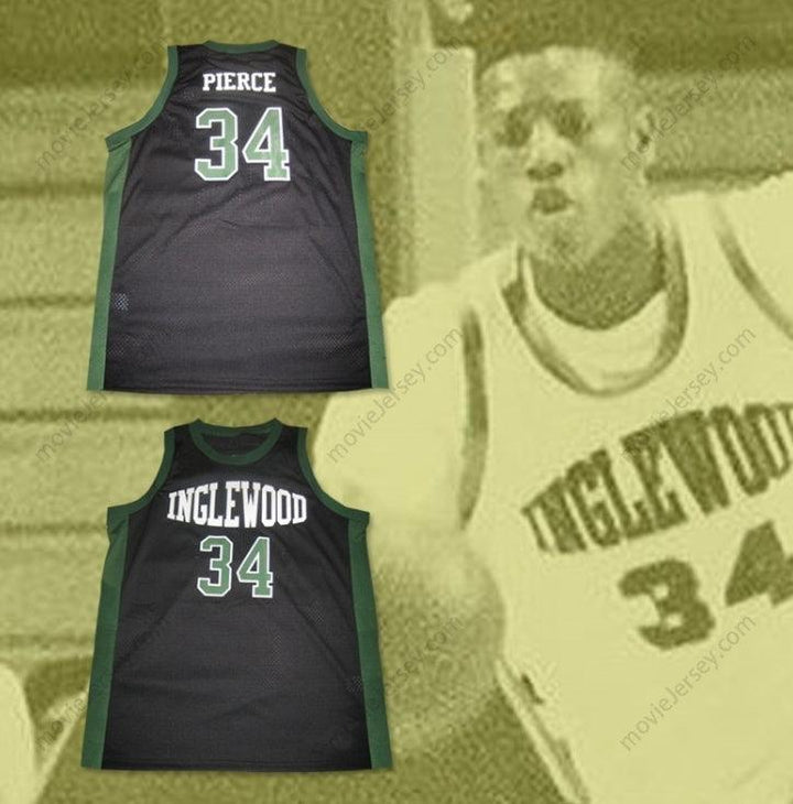 CUSTOM ANY Name Number PAUL PIERCE 34 HIGH SCHOOL BASKETBALL JERSEY NEW STITCH SEWN Top Stitched S-6XL
